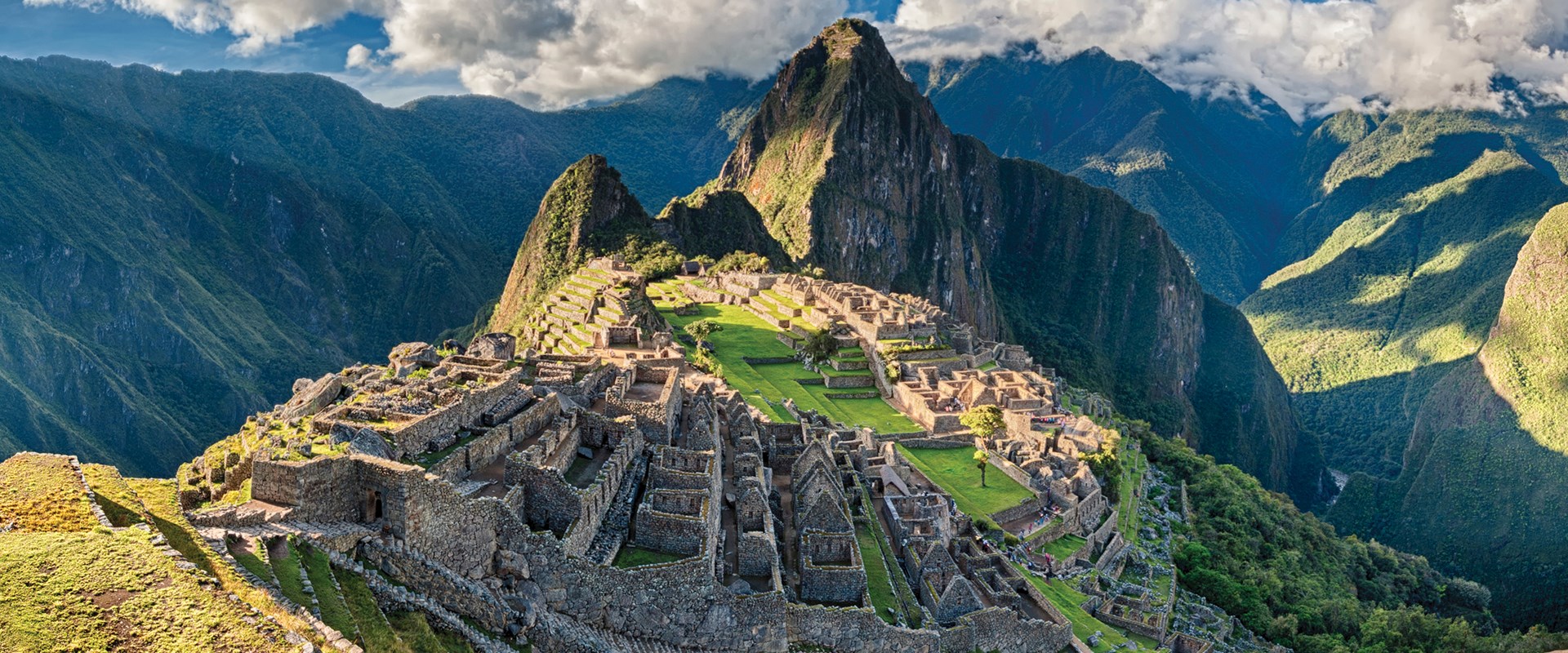 Machu Picchu mountains in Peru